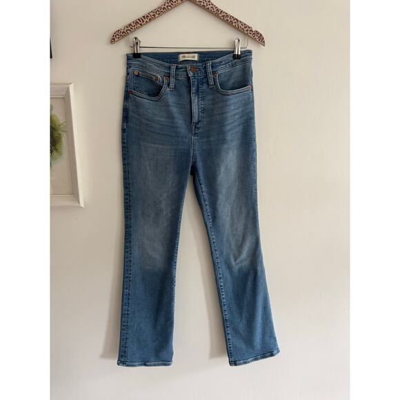MADEWELL Cali Demi-Boot Jeans in Dorrance Wash Size 26 - Picture 4 of 9